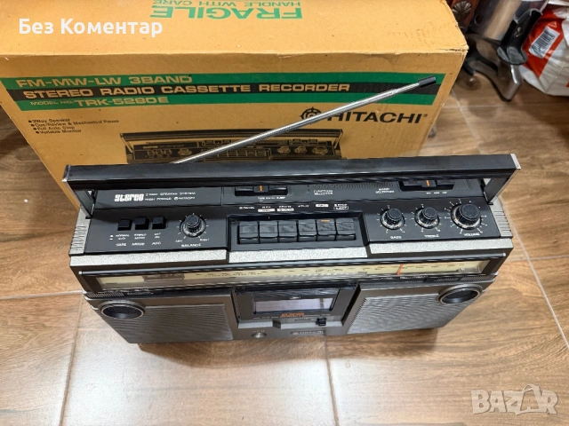 Hitachi TRK-5280 касетофон, снимка 3 - Радиокасетофони, транзистори - 54686505