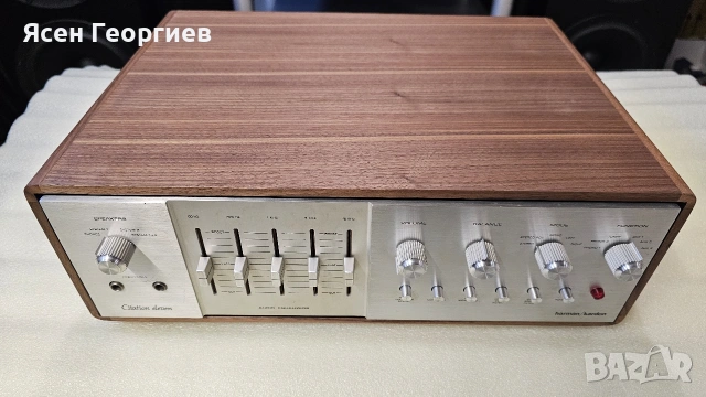 Harman Kardon Citation 11 + Citation 12 Vintage High-End Preamp + Power Amplifier, снимка 6 - Аудиосистеми - 54554628