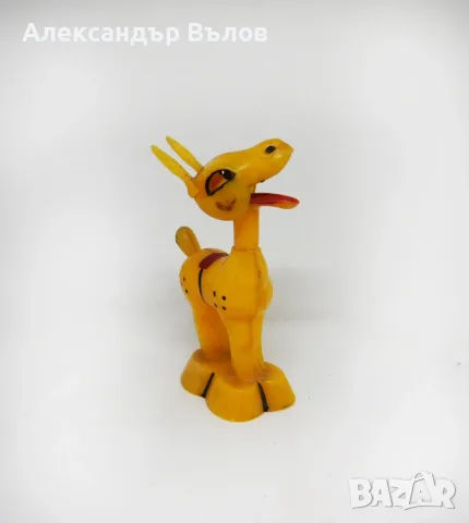 Стара Играчка Декорация Магаренце Винтидж 60'-те Руска, снимка 6 - Колекции - 55463669