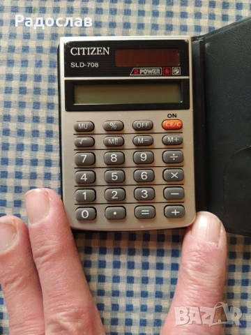 джобен калкулатор Citizen , снимка 2 - Друга електроника - 54389028