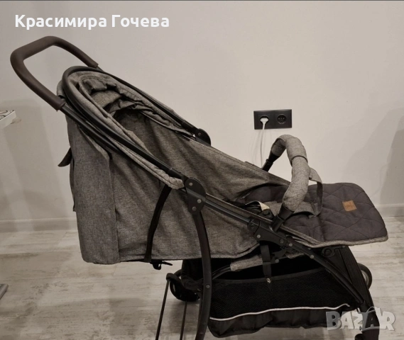 Лятна количка Cangaroo London – лека и маневрена, снимка 3 - Детски колички - 54688145