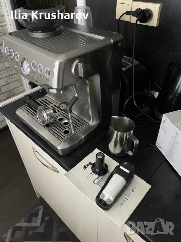 Кафемашина Sage Barista Express , снимка 4 - Кафемашини - 55583644