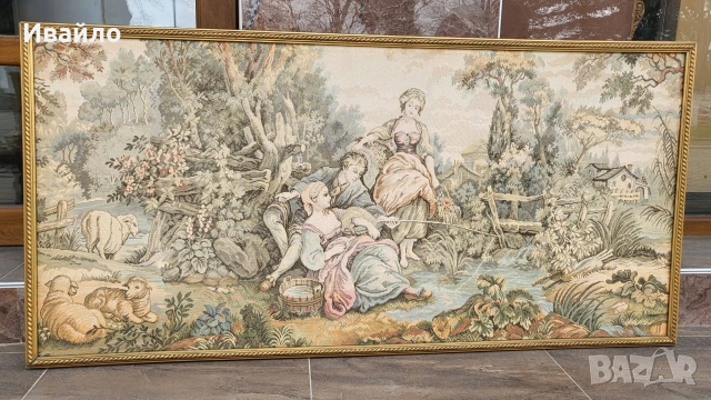 Италиански гоблен , снимка 3 - Гоблени - 54205304