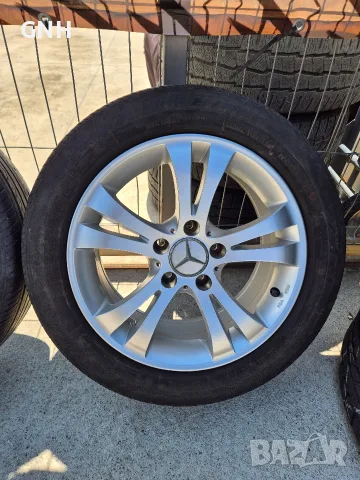 Джанти MaM 16 цола , 5х112 , 7.5j ,et37 205/55/16 Mercedes Vw Audi , снимка 5 - Гуми и джанти - 55412854