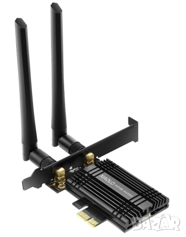 PCIe WiFi карта за компютър WiFi 6E с Bluetooth 5.2