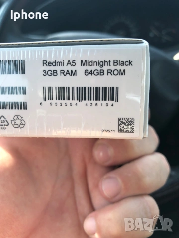 Телефон Redmi A5 Чисто нов, снимка 2 - Други - 54350399