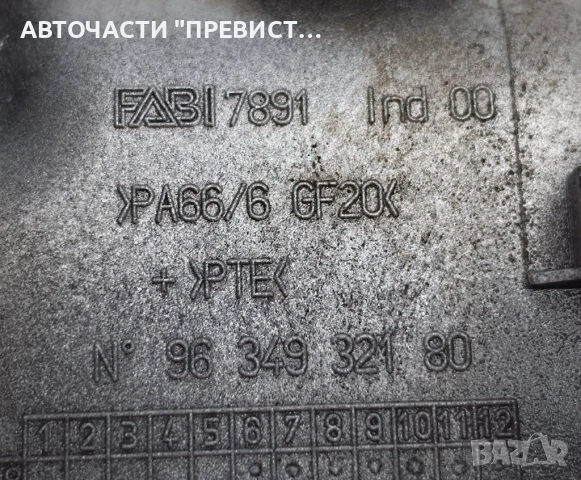 Задна Дясна Външна Дръжка Ситроен Берлинго Citroen Berlingo 98-04г ОЕМ 9634932180, снимка 3 - Части - 54221814