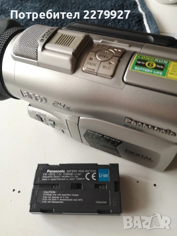 Panasonic NV-DX100EG MiniDV видео камера - профи клас, снимка 16 - Камери - 53876150