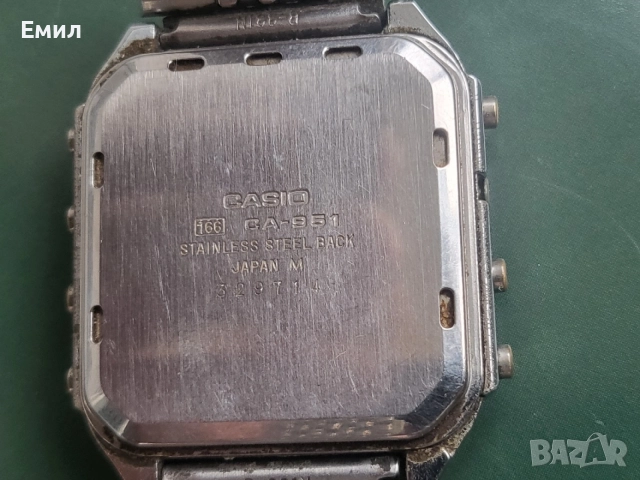 Колекционерски часовник CASIO CA 951, снимка 5 - Колекции - 54757816