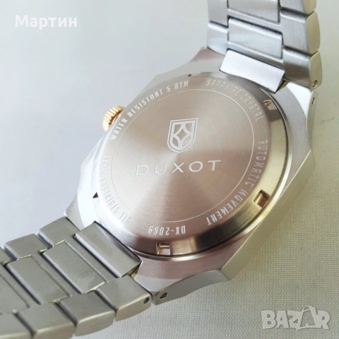 Автоматичен часовник - DUXOT - пълен комплект, снимка 7 - Мъжки - 54158588