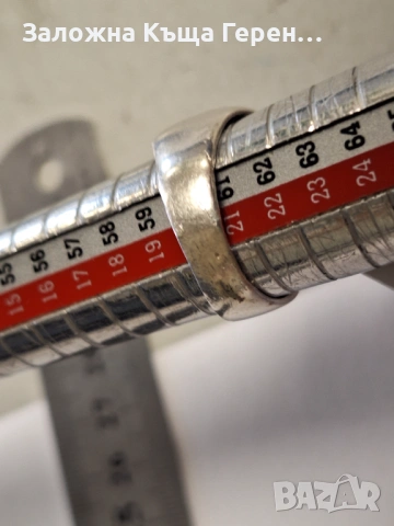 Сребърен Пръстен - 8,14гр., снимка 5 - Пръстени - 54132776