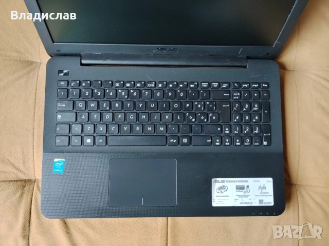 Asus X554 Intel i3 4030U/1TB/8GB/3 часа батерия, снимка 2 - Лаптопи за дома - 55227956