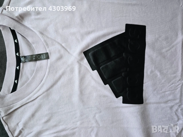 Adidas тениска L размер, снимка 2 - Тениски - 54810313