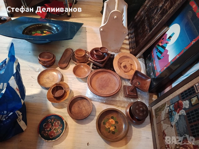 дървени купи 