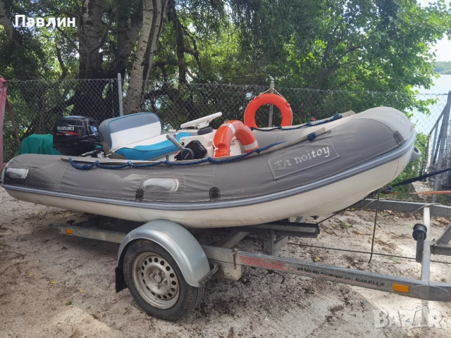 Лодка RIB LOMAC LX350, снимка 2 - Воден транспорт - 54887694