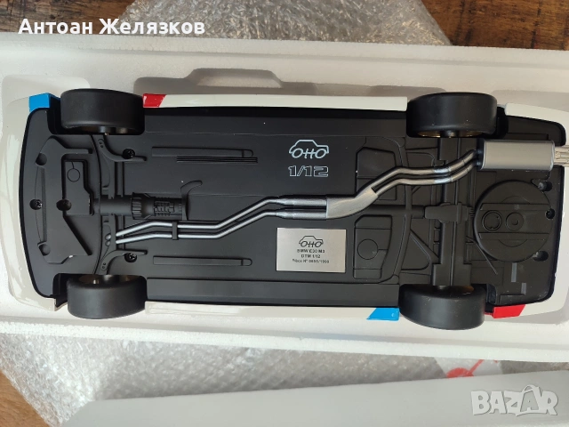 BMW e30 DTM 1:12, снимка 5 - Други - 54629825