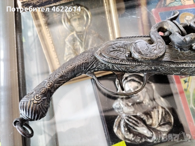 Кремъчен пищов, снимка 5 - Антикварни и старинни предмети - 54256432