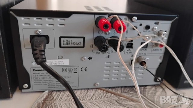 Panasonic SC-PMX90 Hi-Res Audio System / CD,USB,Bluetooth ,TV / + оригиналните 3-лентови колони., снимка 9 - Аудиосистеми - 54653914