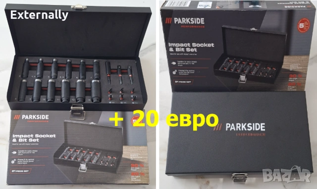 Ударен винтоверт Parkside Performance PDSSAP 20 Li D3 - гаранция, снимка 12 - Винтоверти - 54672029