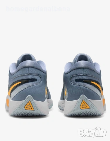 NIKE Giannis Freak 6 Basketball Shoes Grey/Orange – Мъжки баскетболни маратонки | Оригинални, снимка 2 - Маратонки - 54595267