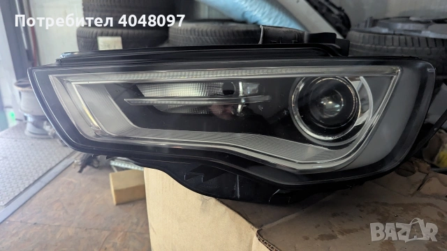 audi A3 2013 г ляв фар цена 290 евро , снимка 2 - Части - 55159130