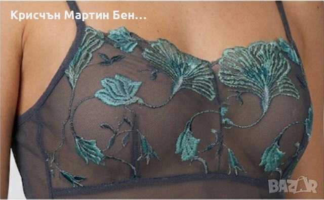 Луксозна прозрачна нощница с бродерия Prima Donna – Размер 42 (L), снимка 8 - Корсети, бюстиета, топове - 36843854