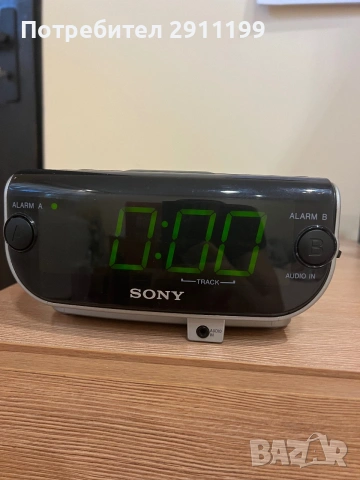 Радио CD плеър с будилник Sony, снимка 3 - Други - 55095962