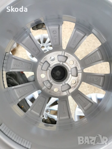 джанти Skoda 5x112 16, снимка 6 - Гуми и джанти - 54314237