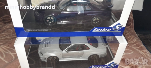 Nissan Skyline GtR R 34 1.18 Solido 