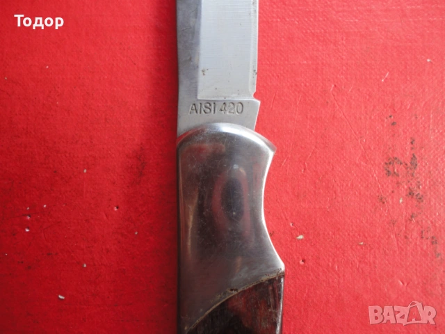 Полуавтоматичен джобен нож 2, снимка 6 - Ножове - 54086340