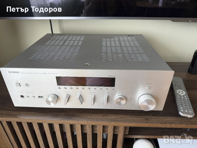 Мрежов ресивър Yamaha R-N602 (Сребрист), снимка 3 - Ресийвъри, усилватели, смесителни пултове - 55063772