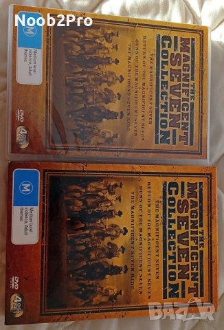 The Magnificent Seven Collection (DVD Box Set – 4 диска), снимка 2 - DVD филми - 54284717