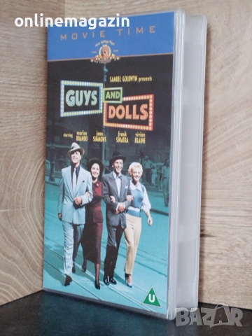 НОВА Видеокасета " GUYS AND DOLLS " VHS
