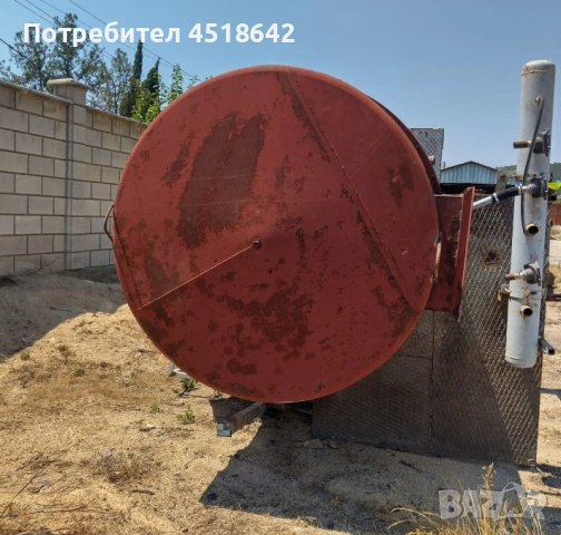 Метален силоз за фураж, резервоар за вода 4/4.5м3, h260,D145см, снимка 4 - Други машини и части - 55248068
