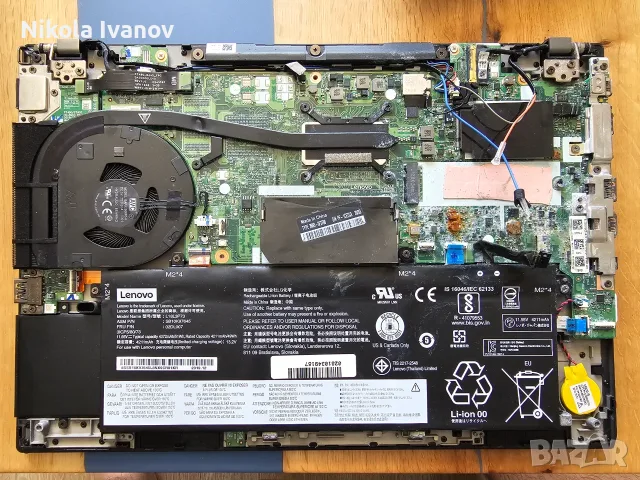 ЗА ЧАСТИ Lenovo Thinkpad T490 | intel i5 8gen (тежко залят), снимка 4 - Части за лаптопи - 55500452