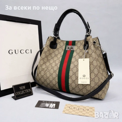 Gucci Дамска Чанта Гучи - Различни Цветове Код SK1432, снимка 9 - Чанти - 54453383