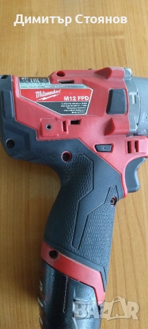 Milwaukee M12FPD-0 ударен винтоверт , снимка 6 - Винтоверти - 54363676