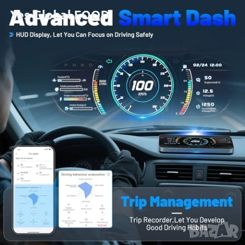 XTOOL AD20 Pro OBD2 диагностика Bluetooth iOS Android, снимка 8 - Аксесоари и консумативи - 54603502