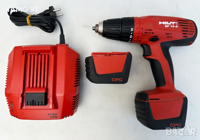 Hilti SF 14-A - Трискоростен акумулаторен винтоверт 2x14.4V 3.3Ah перфектен!, снимка 3 - Винтоверти - 54259119