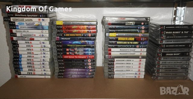 Лот от 664 Игри за PS1/PS2/PS3/PS4/PS5/Nintendo Switch/PS2 FAT Конзола с Кутия/3бр Мемори Карти, снимка 5 - Игри за PlayStation - 55224857