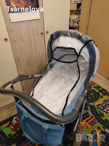 Бебешка количка 3 в 1 Onio Galaxy, снимка 3 - Детски колички - 53985323