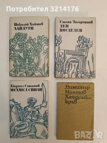 Хайдушка кръв - Димитър Мантов