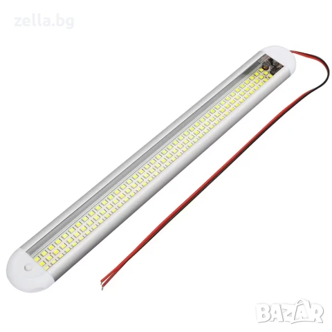 LED плафон за автомобил 120 SMD 2835, 12-85V – Универсално осветление за багажник и купе 10384