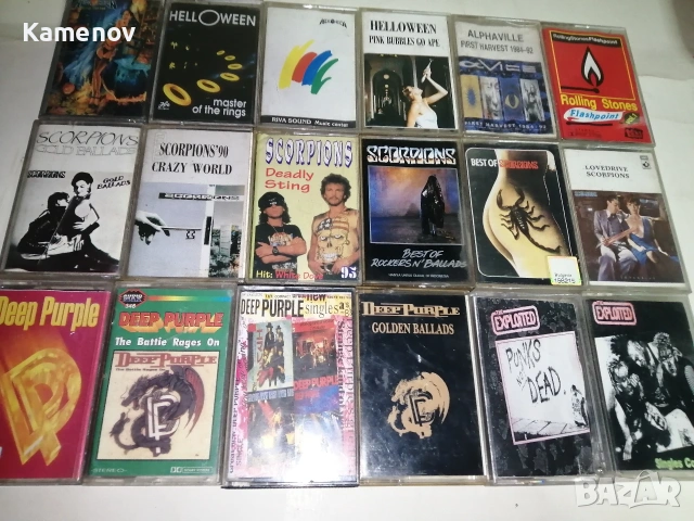 аудиокасети с рок и метъл, снимка 10 - Аудио касети - 54515494