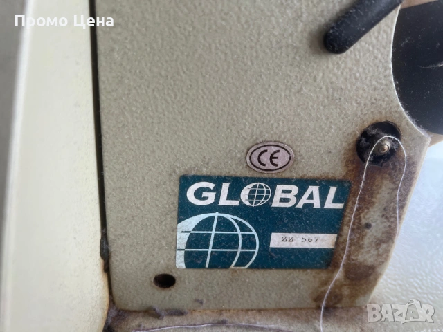 Global ZZ 567 2 Броя Шевна машина за зиг-заг двубодов., снимка 3 - Други машини и части - 54702894