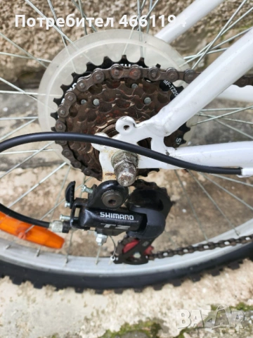 Запазено детско колело (подходящо за момиче) 24 цола, снимка 3 - Велосипеди - 53998032