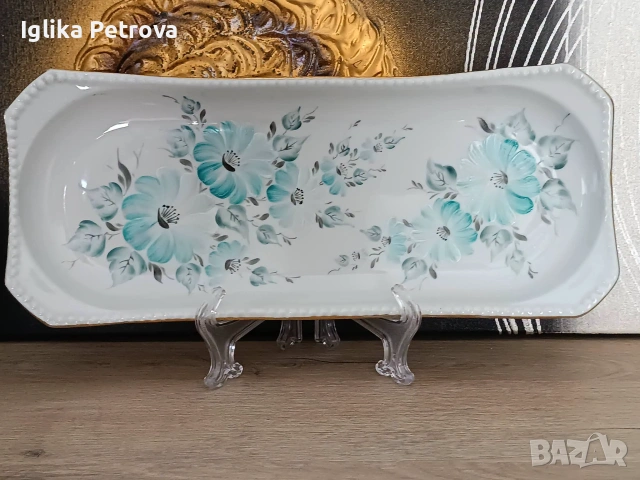 Сервиз за десерт Изида, снимка 8 - Антикварни и старинни предмети - 54982334