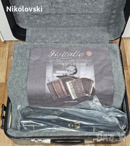 Акордеон висок клас Fisitalia , снимка 12 - Акордеони - 54819530
