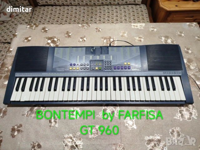Синтезатор BONTEMPI by FARFISA  GT 960, снимка 13 - Синтезатори - 54276580