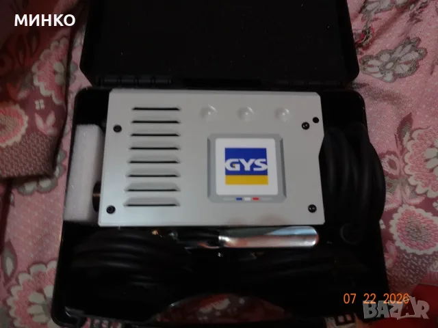 Инверторен електрожен   GYSMI 160A, снимка 5 - Други машини и части - 55380380